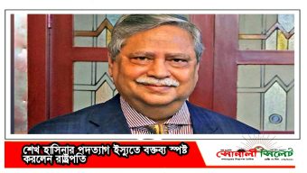 শেখ হাসিনার পদত্যাগ ইস্যুতে বক্তব্য স্পষ্ট করলেন রাষ্ট্রপতি